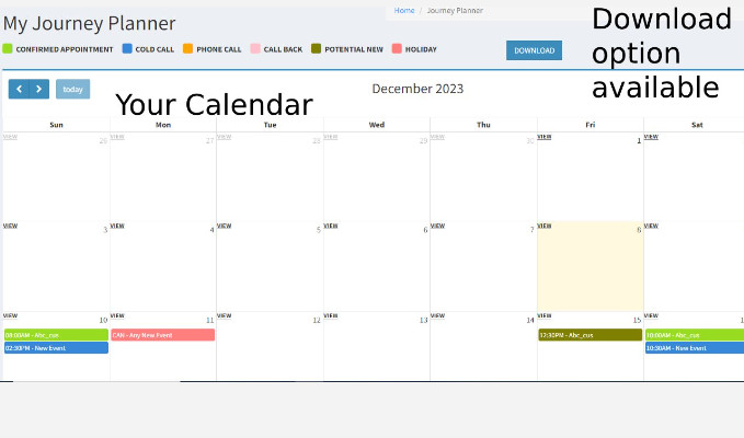 Laravel Calendar