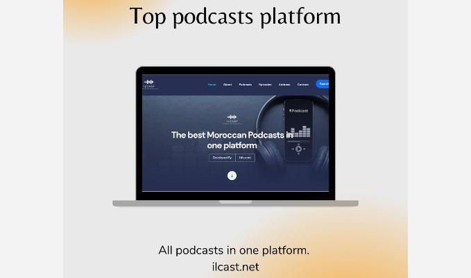 ilcast a podcast website made with PHP