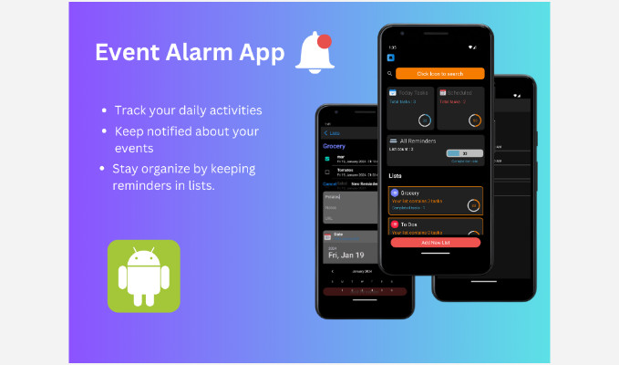 Event Alarm App