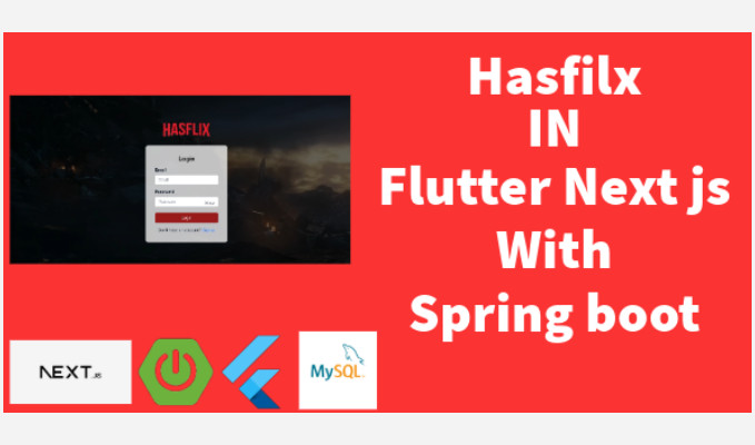 Hassfilx App with Flutter Next js Spring boot