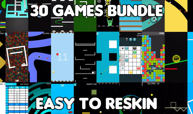 30 Unity Games For Reskin