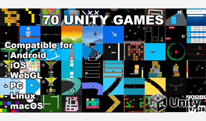 70 Unity Games Bundle