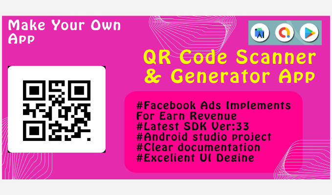 QR Code Scanner and Generator App Source Code