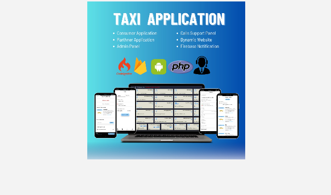 Outstation Taxi Booking App with Consumer Partner App and Admin Calling Panel