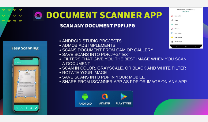 Doc Scanner CamScanner App Souece Code