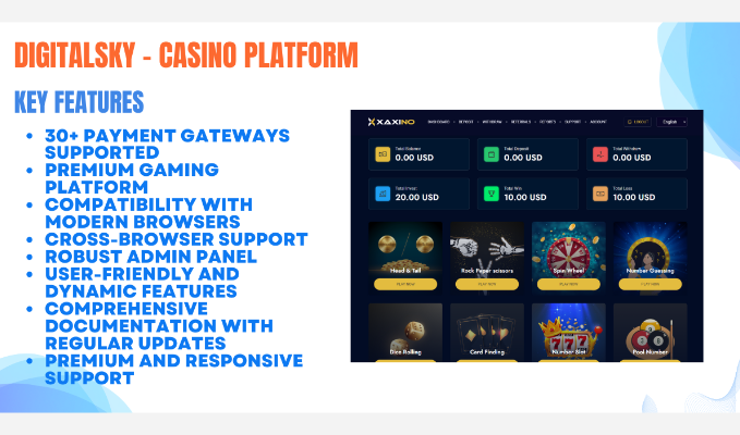 Digitalsky Ultimate Casino Platform