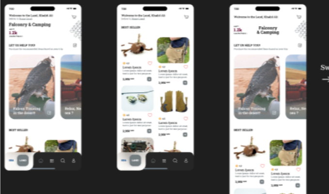 Modern E Commerce App UI Kit Flutter Responsive Template with Clean Design and Easy Customization