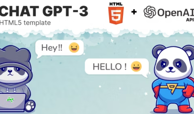 Chat GPT 3 OpenAI HTML 5