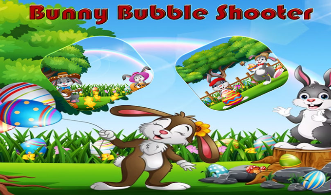 Bubble Shooter Easter Bunny