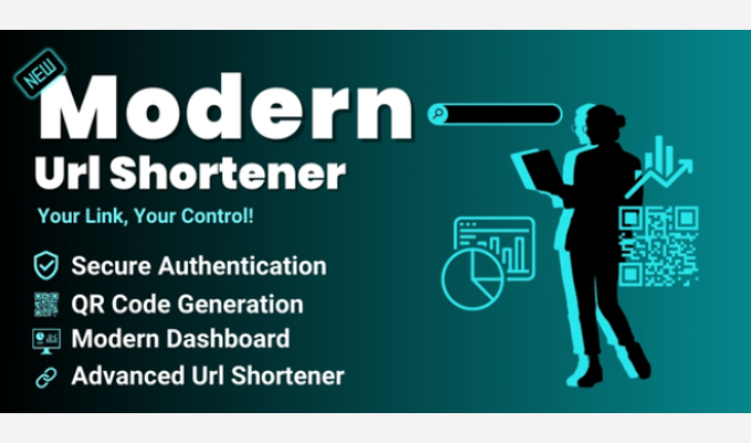 Advanced URL Shortener Link Shortener Dashboard Auth QR Codes