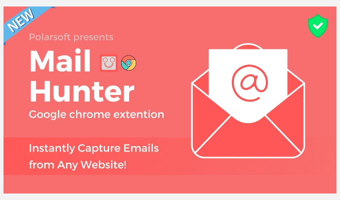 Mail hunter chrome extension