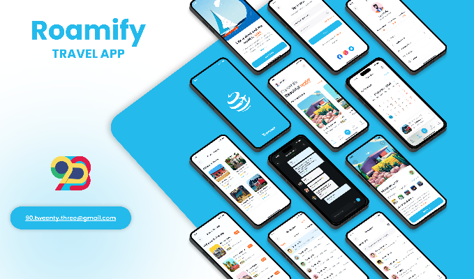 Roamify Travel UI Template