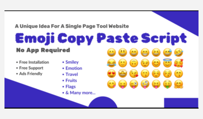 Online Emoji Copy Paste Script