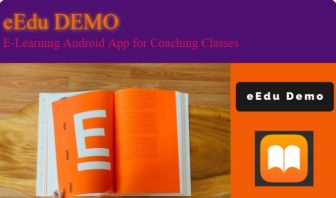 eEdu DEMO E Learning App for Coaching Classes Source Code