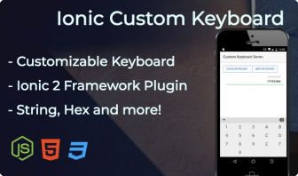 Ionic Custom Keyboard