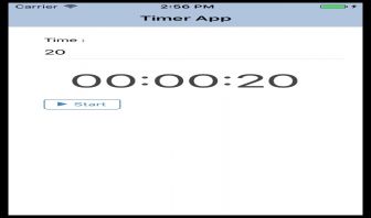 Ionic 2  Timer Component