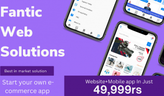 Complete ecommerce source code with website Android app and ios app