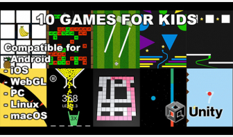 10 Games For Kids Unity Source Code