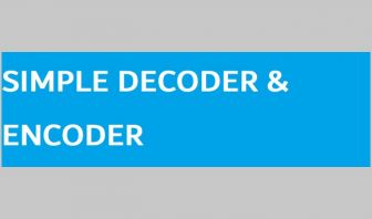 Decoder and Encoder for Base32 Base64 Ascii85 and Hex Converter